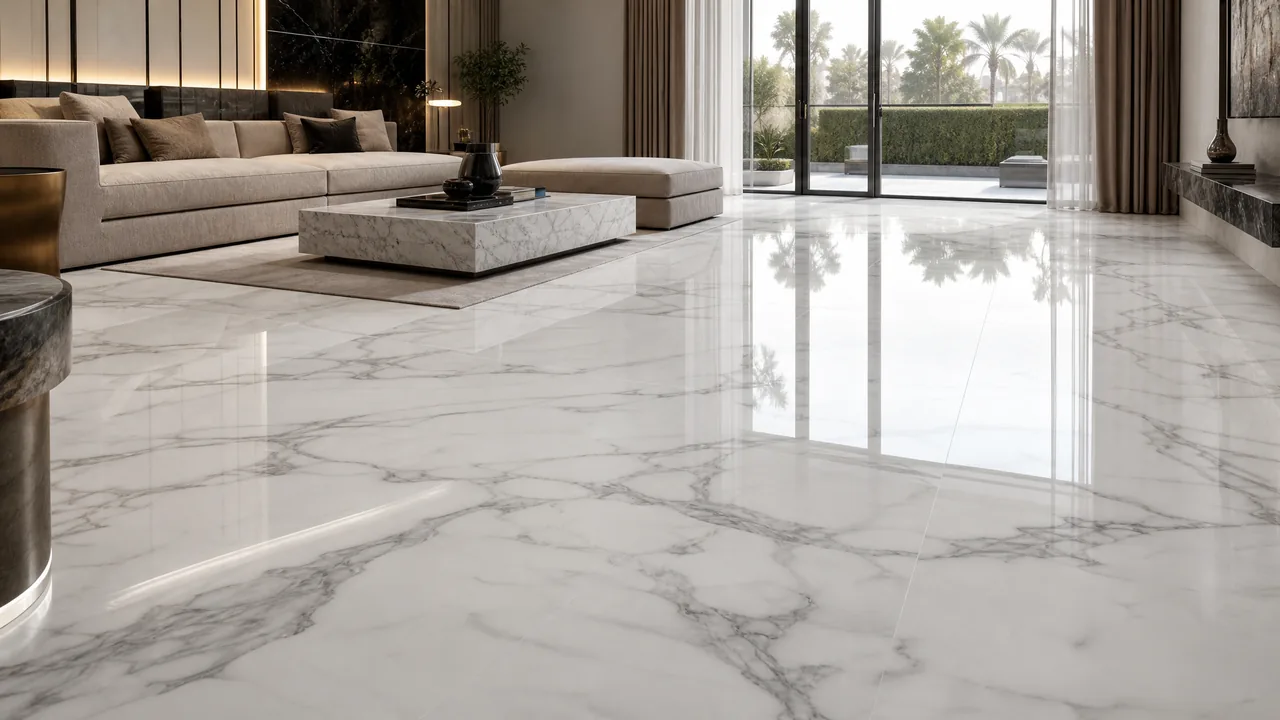Yellow Stain Removing — MarblePro UAE Yellow Stain Removing in Dubai & UAE — professional yellow stain removing result by MarblePro
