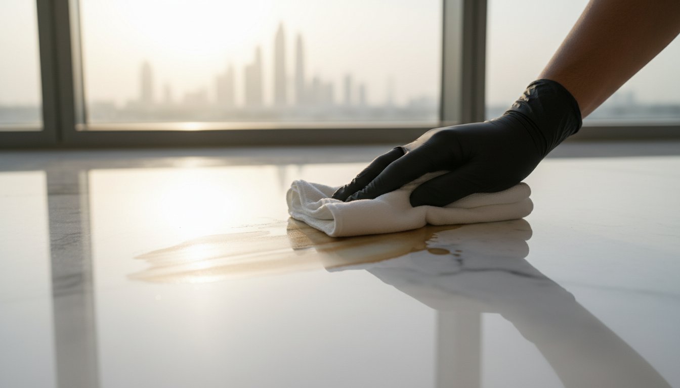 How to Remove Stains from Marble Floors in Dubai: An Expert Guide