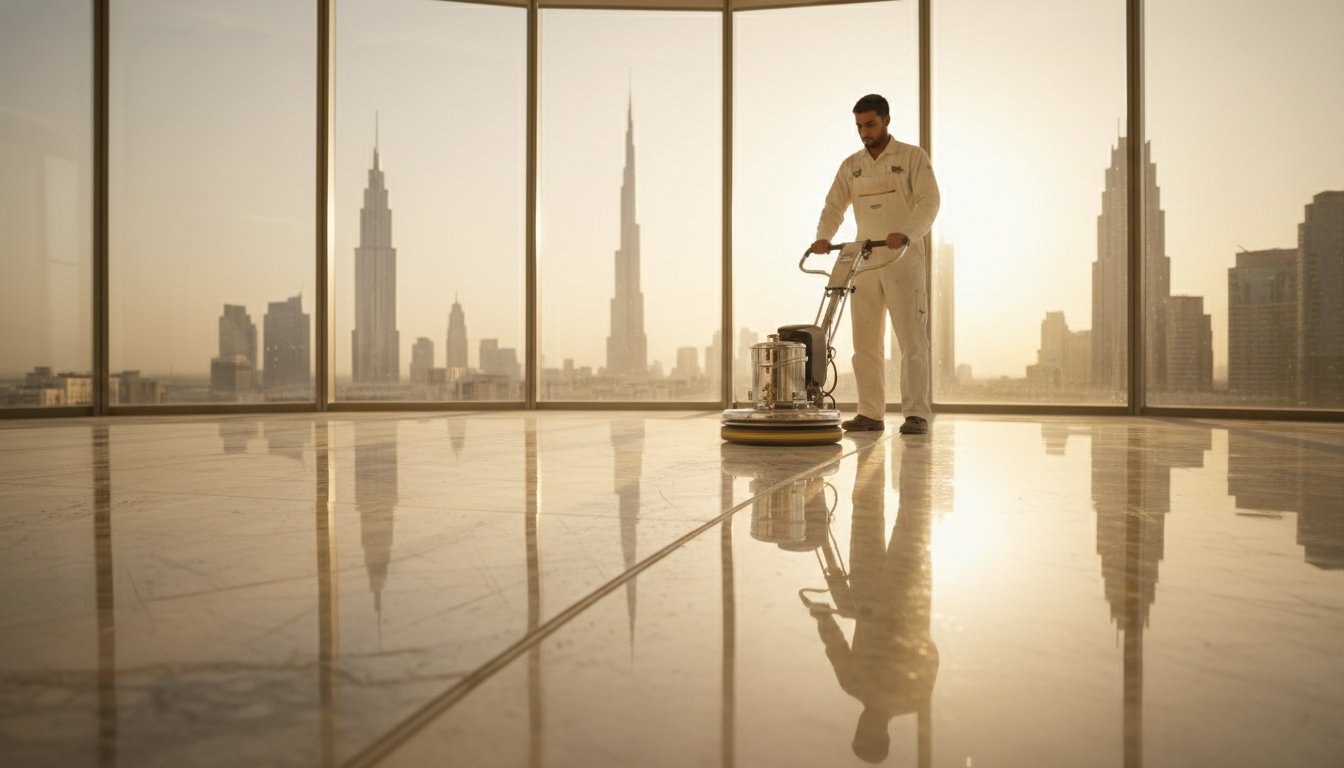 Marble Polishing Dubai: The Master Craftsman’s Guide to Stone Restoration (2026)